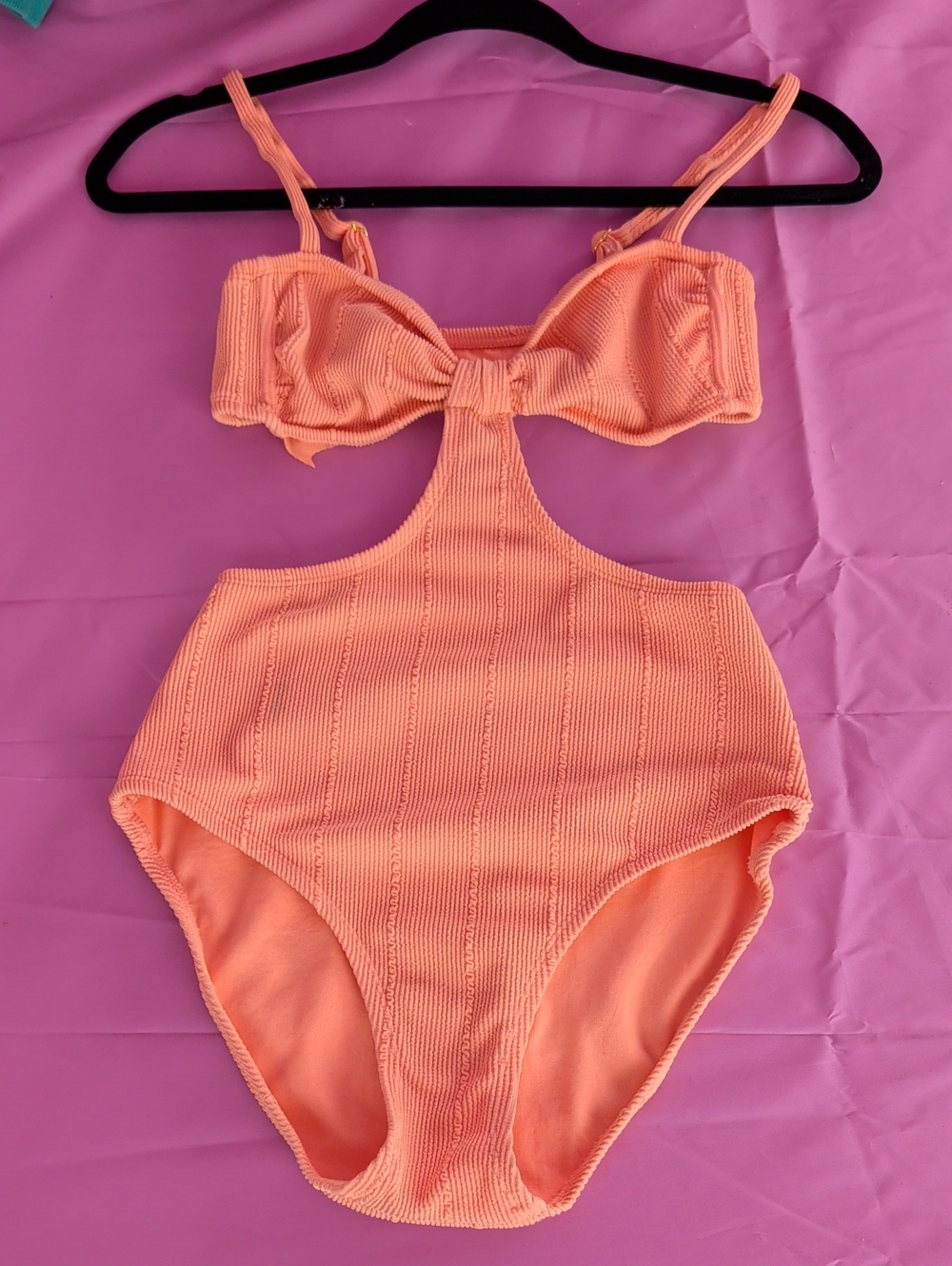 No Boundaries orange swimsuit